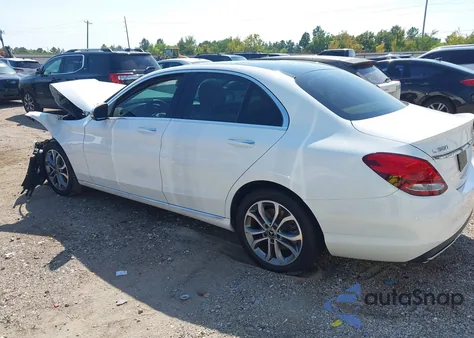 2018 Mercedes-Benz C 300 4Matic из США, поврежденный, VIN WDDWF4KB4JR316387